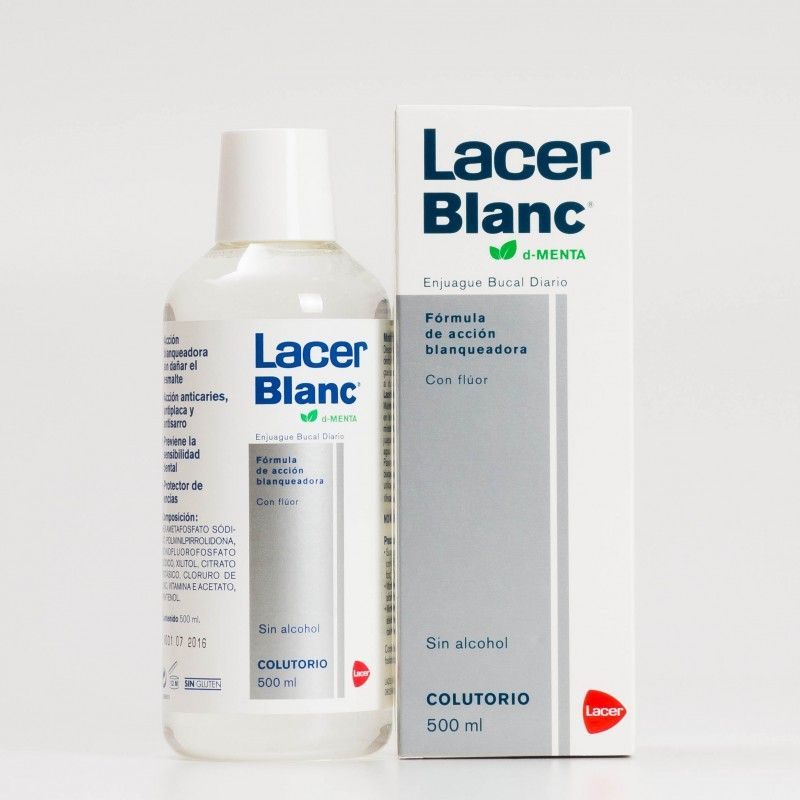 Lacer, nao nature, Lacer Blanc Colutorio Sabor Menta 500ml