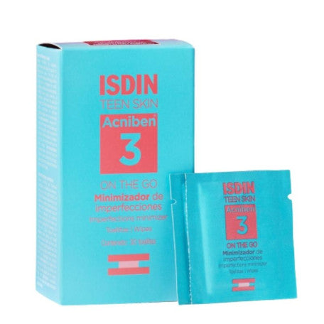 Isdin Acniben3 ON THE GO 30 Toallitas