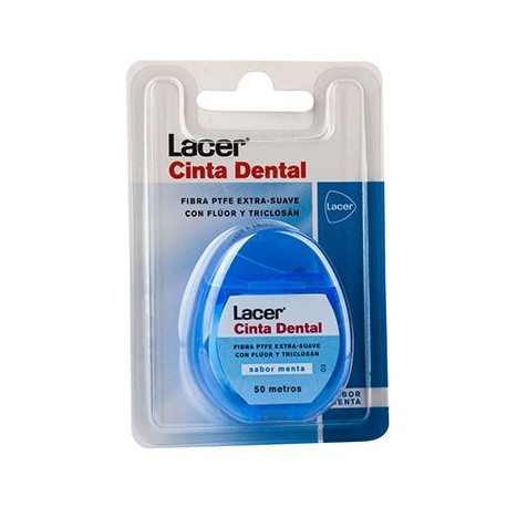 Lacer, nao nature, Cinta Dental Extra Suave 50m.