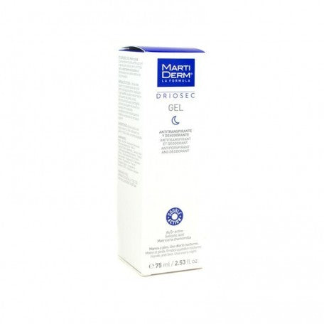 Martiderm Driosec Gel Desodorante Manos y Pies 75ml.