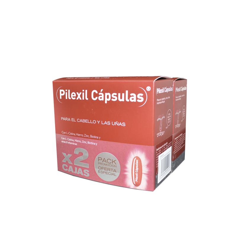Lacer Pilexil duplo Capsulas 2x100 capsulas