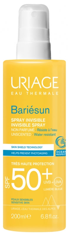 Uriage Bariésun Spray Invisible spf50+ Piel Sensible 200ml.