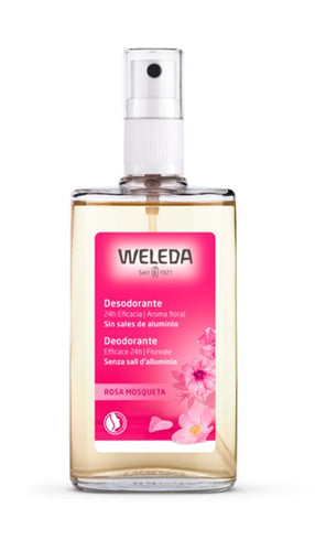 WELEDA, nao nature, Desodorante Spray de Rosa Mosqueta 100ml