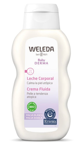 WELEDA, nao nature, Leche Corporal Malva Blanca Baby Derma 200Ml.